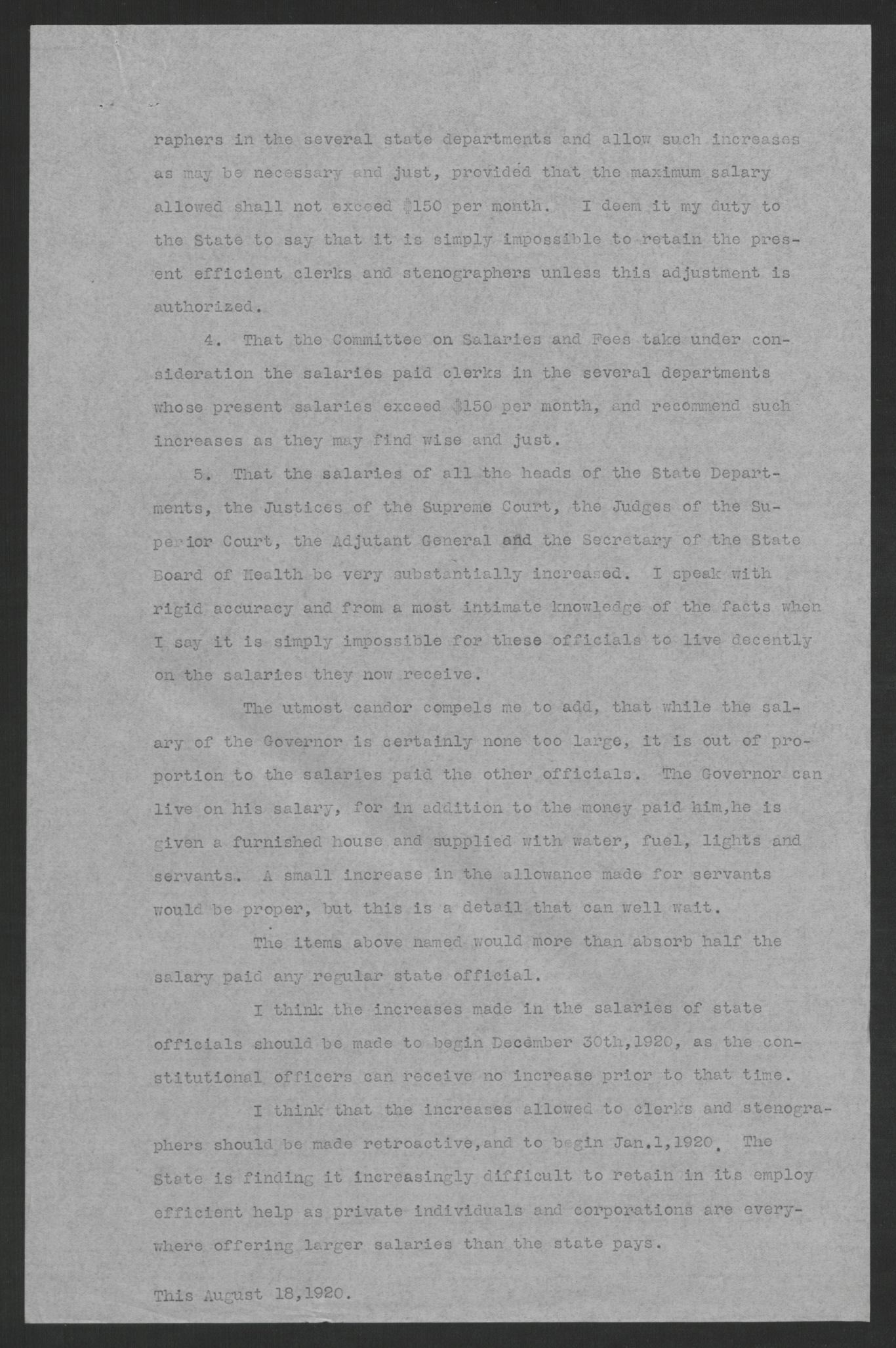 Third Message of Governor Thomas W. Bickett to the Special Session of the General Assembly of 1920, August 18, 1920, page 2