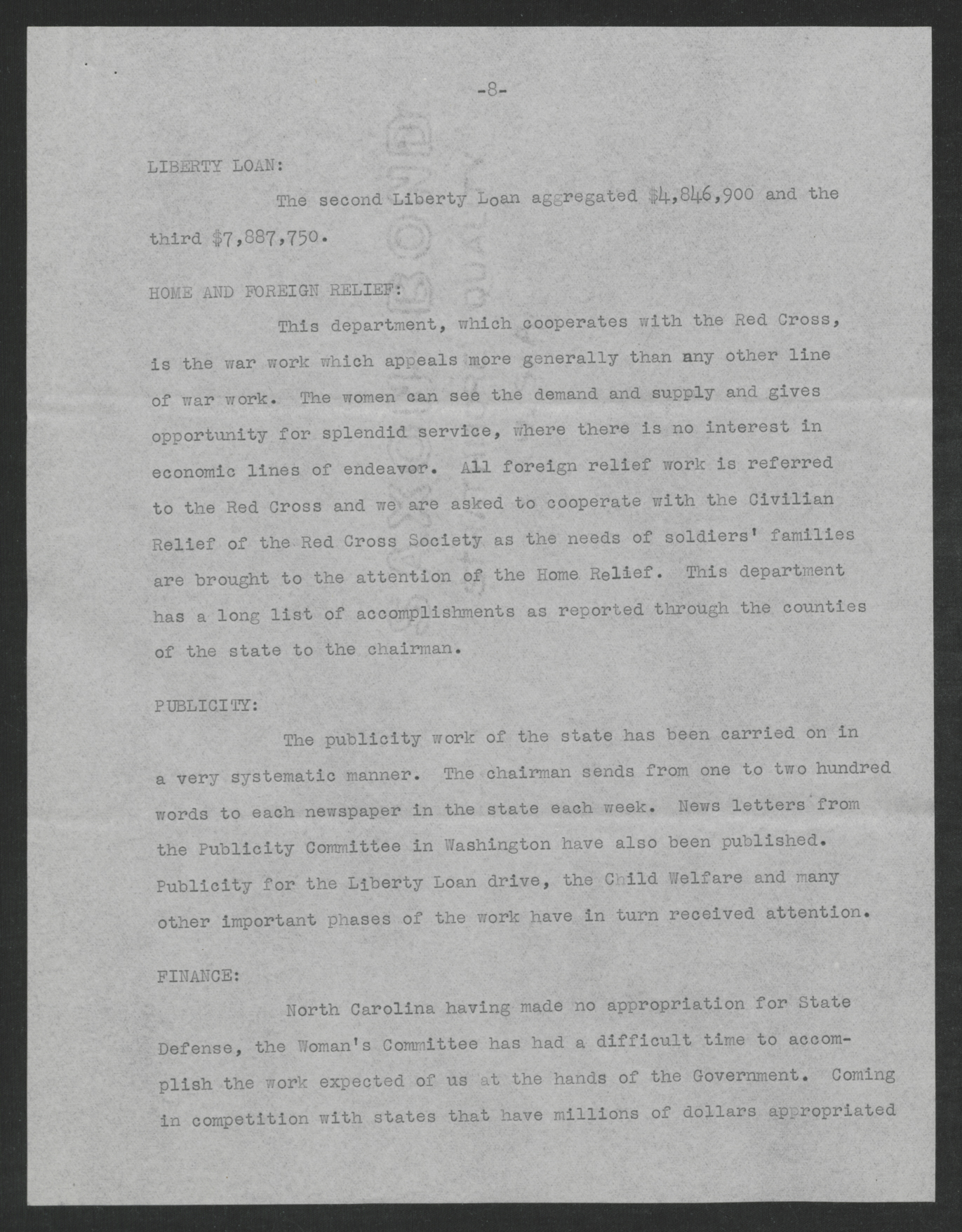 Women's Committee Report, 1917-1918, page 8