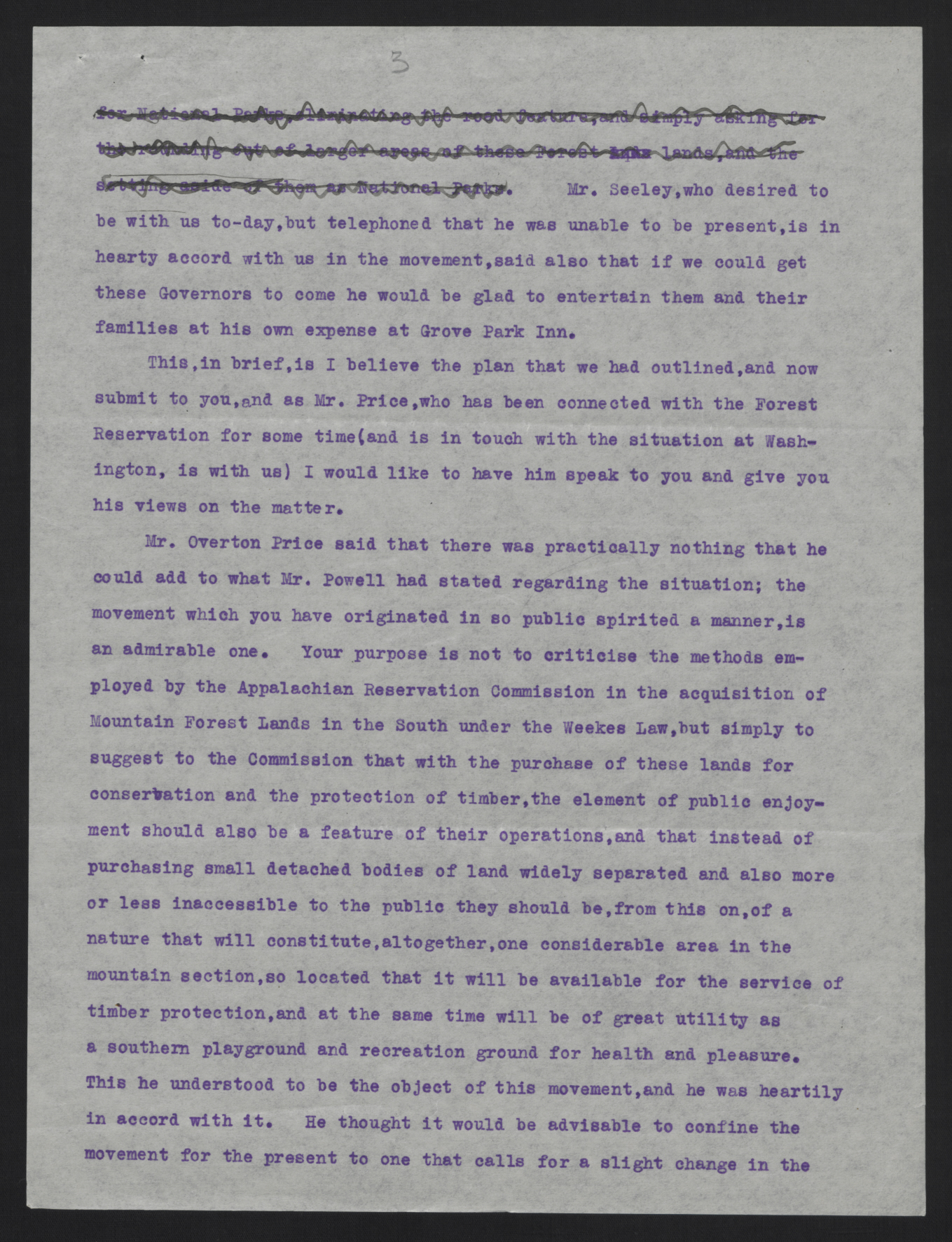 Meeting Minutes of the Greater Western North Carolina Association, 11 October 1913, page 3