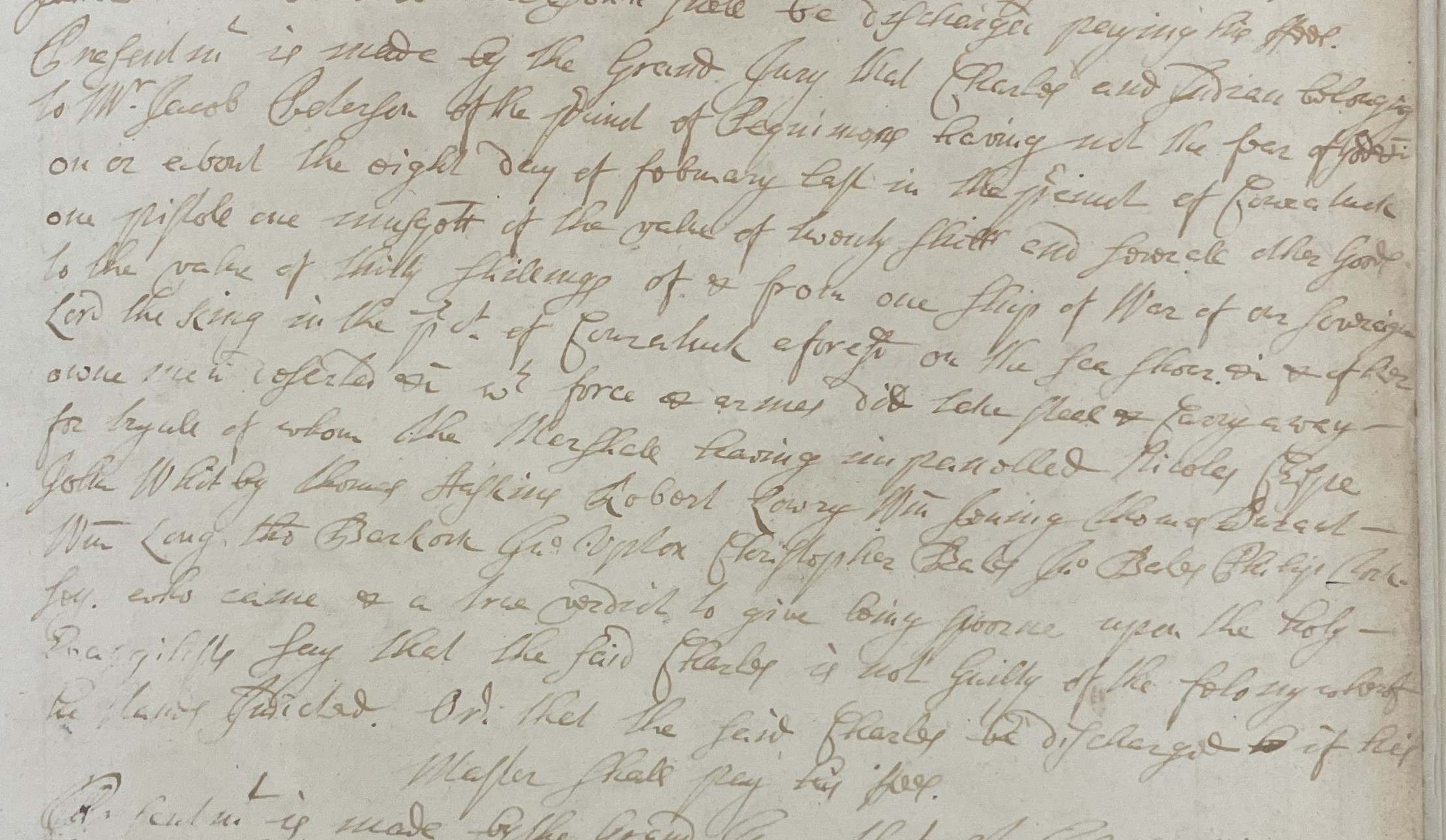 Extract of Minutes of the North Carolina General Court, 26 March 1698, page 2