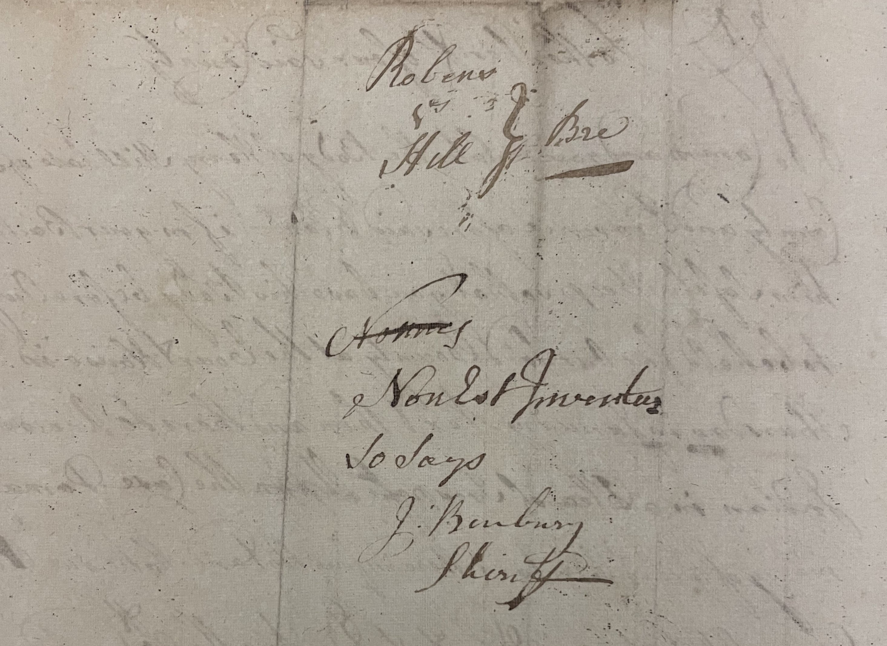 Warrant from James Craven to John Benbury for Henry Hill, 30 October 1751, page 2