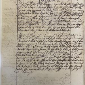 Minutes of the North Carolina Council, 17 December 1714