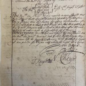 Minutes of the North Carolina Council, 25 June 1713