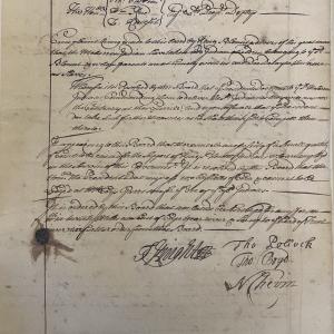 Minutes of the North Carolina Council, 23 January 1714